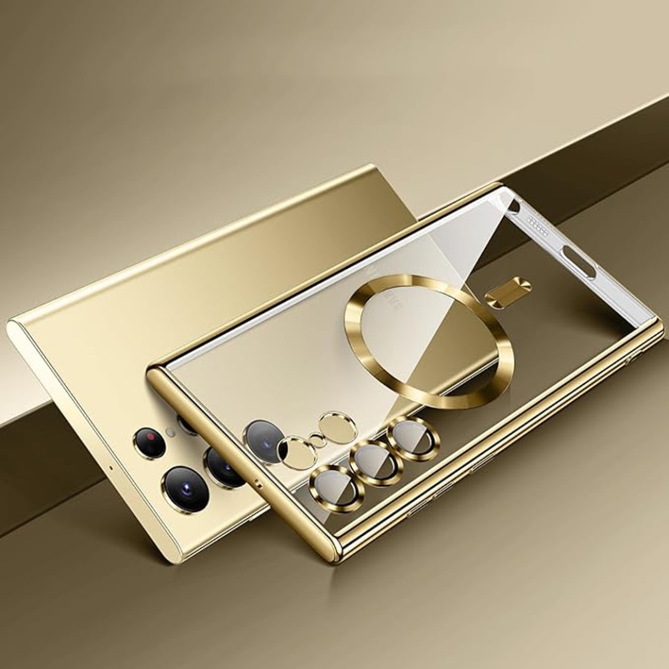 Husa pentru Samsung Galaxy S25 Ultra cu Magsafe integrat, SKYDDAR Luxury Shield - Albastru - 2 | YEO