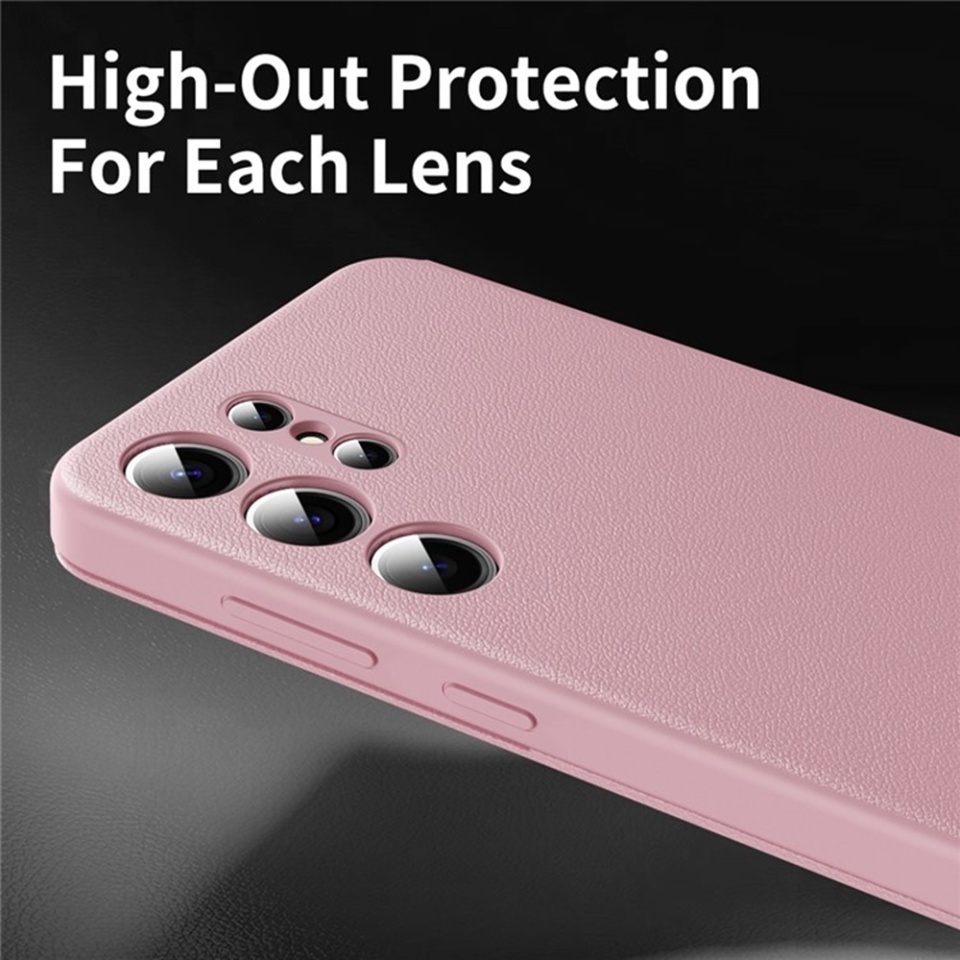 Husa pentru Samsung Galaxy S25 Ultra tip carte, Skyddar, cu portofel si SmartView, Premium, set cu sticker, Roz - 3 | YEO