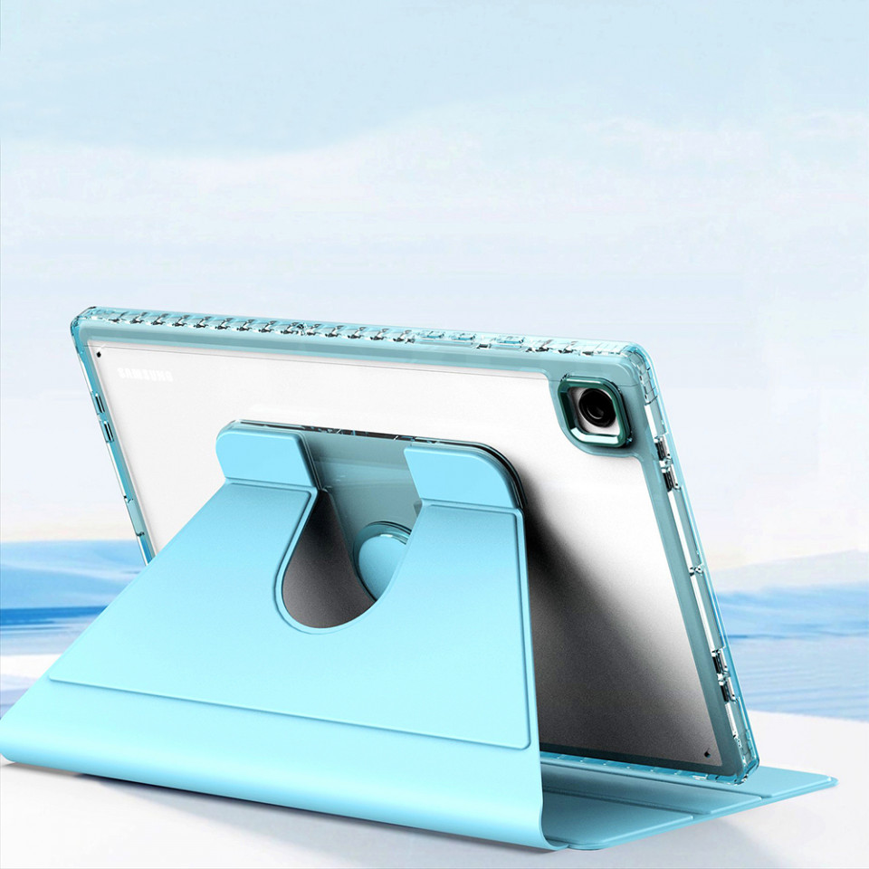 Husa pentru Samsung Galaxy Tab A8 10.5 (2021) eleganta, SKYDDAR Crystal Edge 360° - Mov - 3 | YEO