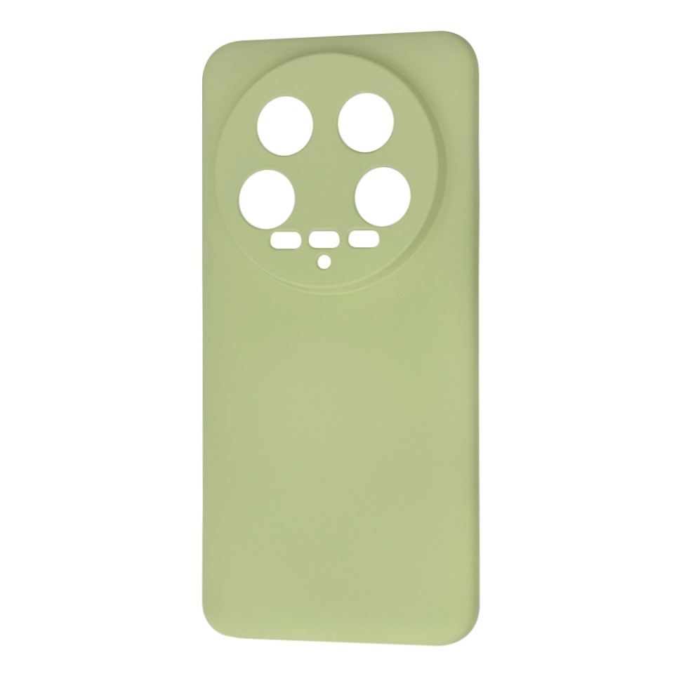 Husa pentru Xiaomi 14 Ultra din Silicon Catifelat, Protectie Premium, Skyddar SoftElegance - Verde - 1 | YEO