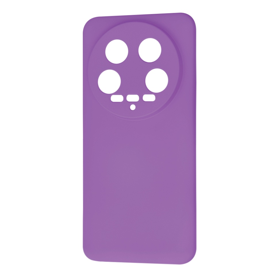 Husa pentru Xiaomi 14 Ultra din Silicon Catifelat, Protectie Premium, Skyddar SoftElegance - Mov - 1 | YEO