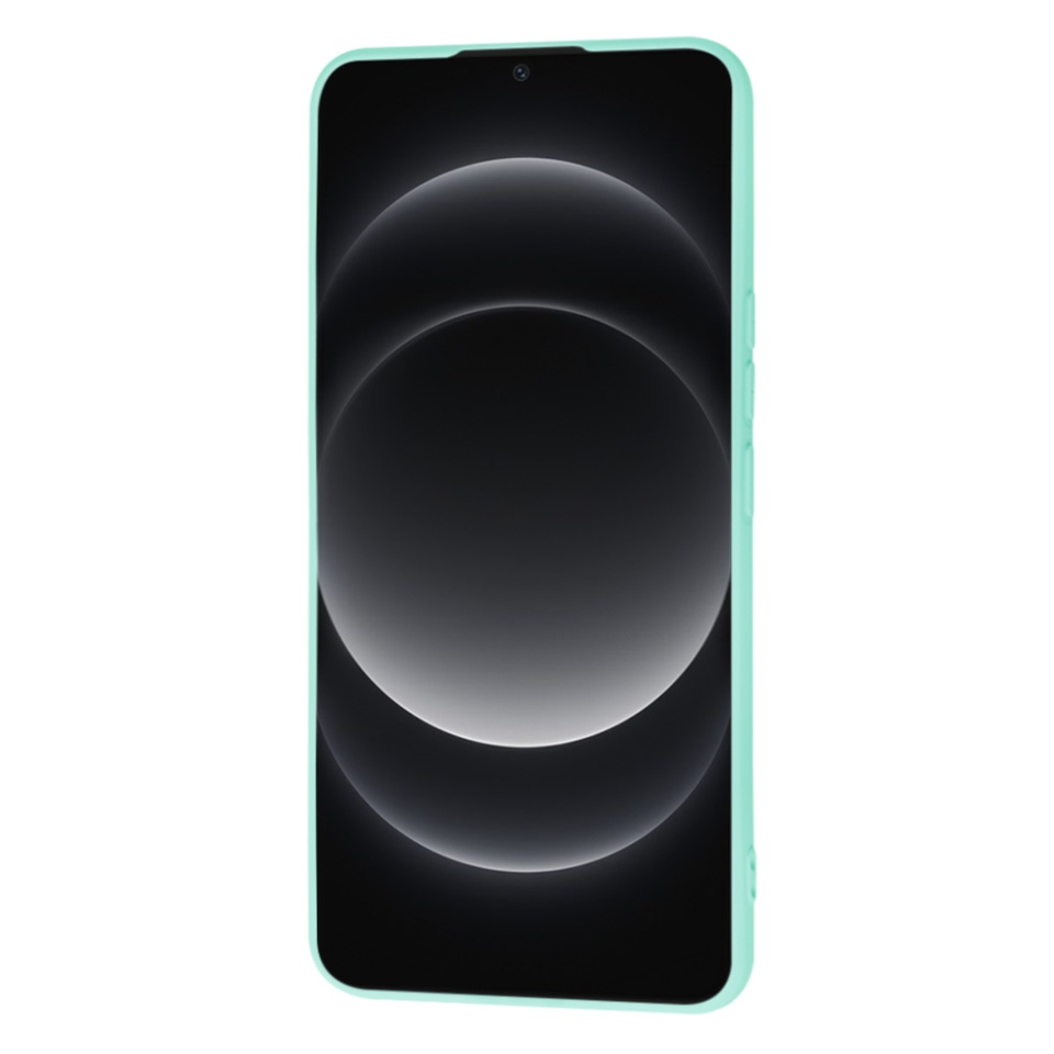 Husa pentru Xiaomi 14 Ultra din Silicon Catifelat, Protectie Premium, Skyddar SoftElegance - Turcoaz - 2 | YEO