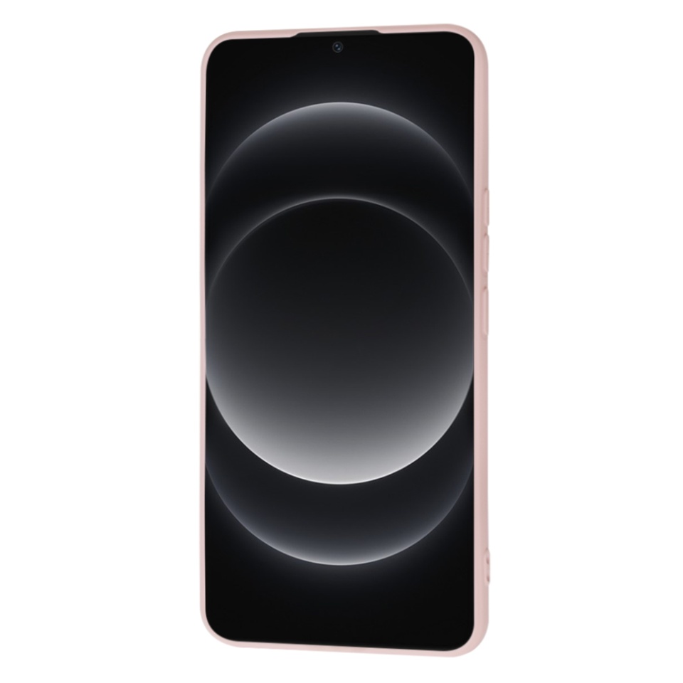 Husa pentru Xiaomi 14 Ultra din Silicon Catifelat, Protectie Premium, Skyddar SoftElegance - Roz pudra - 2 | YEO