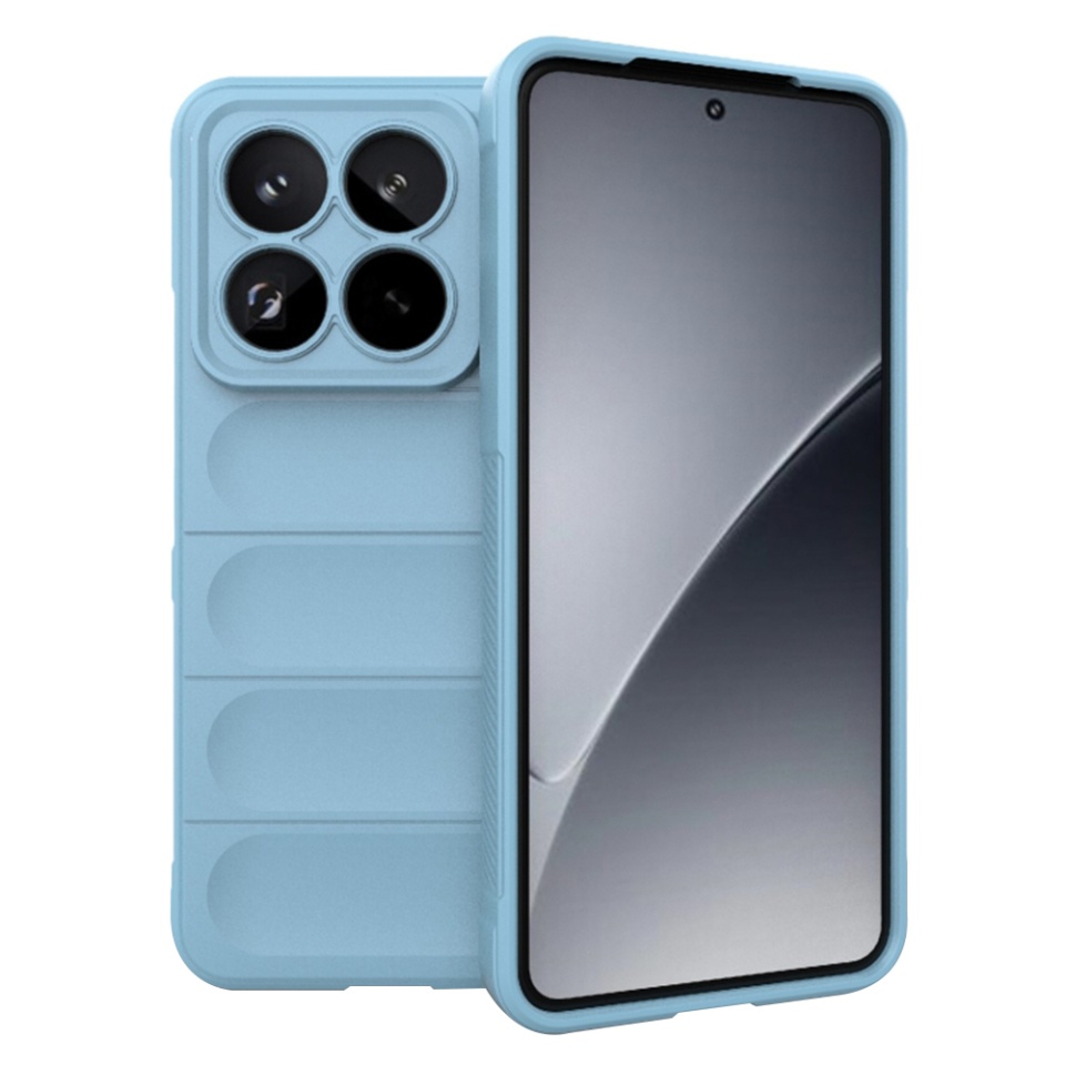 Husa pentru Xiaomi 15 Pro eleganta, din silicon mat, SKDR Vogue - Bleu