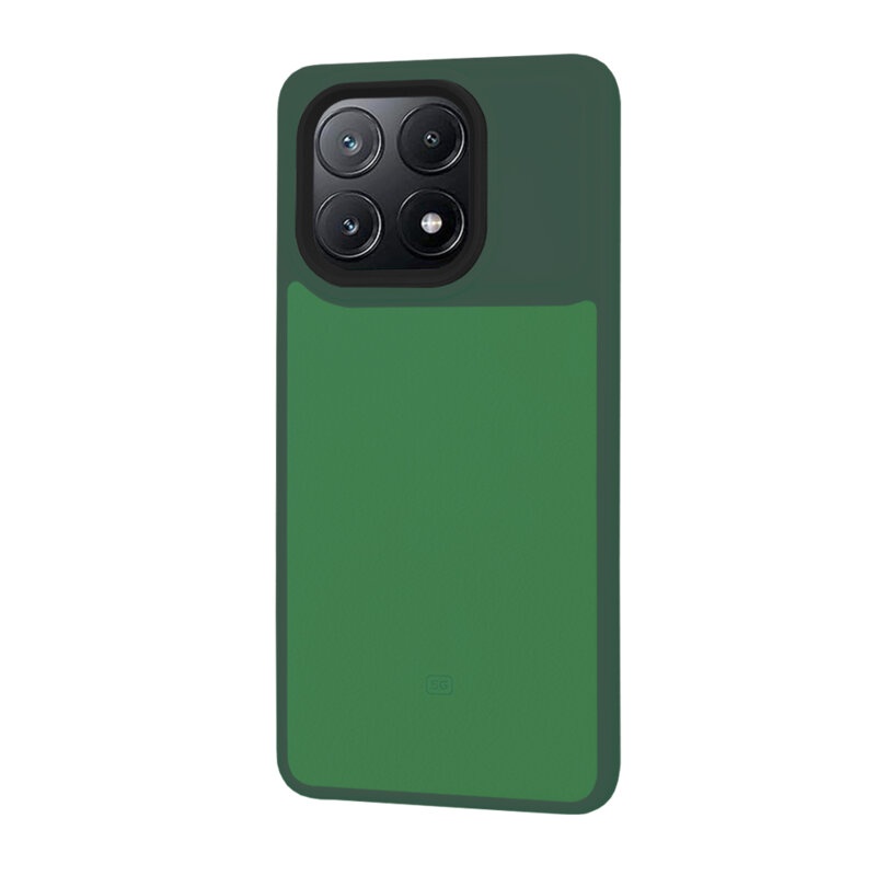 Husa pentru Xiaomi Poco X6 Pro, ce Absoarbe Cele mai Aspre Socuri, Skyddar Frosted - Verde inchis - 2 | YEO