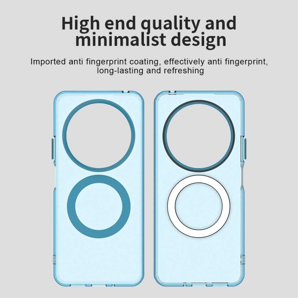 Husa pentru Xiaomi Redmi 14C / Poco C75, SKYDDAR INOVATION, CandyCase, Magsafe, set cu sticker, Albastru - 2 | YEO