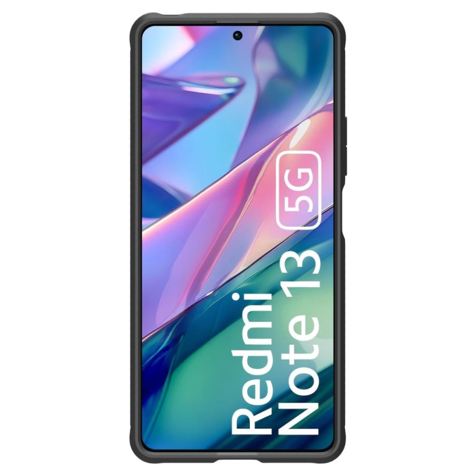 Husa pentru Xiaomi Redmi Note 13 5G, Spigen Rugged Armor - Negru - 1 | YEO