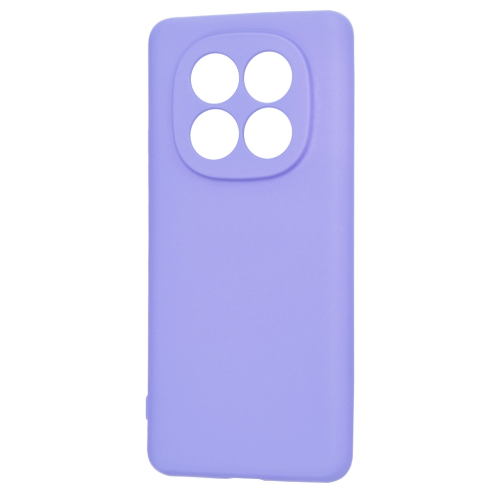 Husa pentru Xiaomi Redmi Note 14 Pro+ din Silicon Catifelat, Protectie Premium, Skyddar SoftElegance - Violet - 1 | YEO