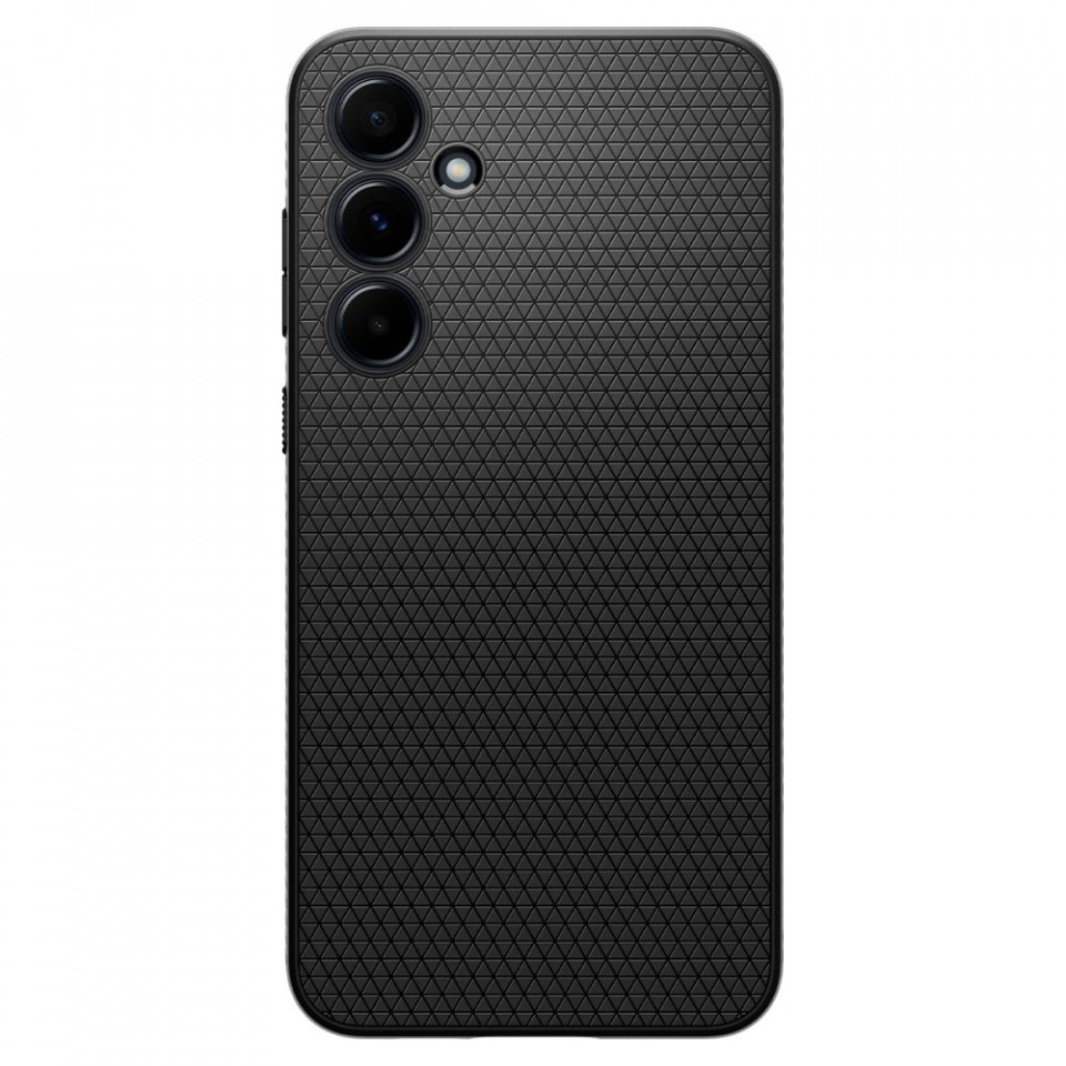 Husa Samsung Galaxy A55 5G flexibila, Spigen Liquid Air - Negru - 1 | YEO