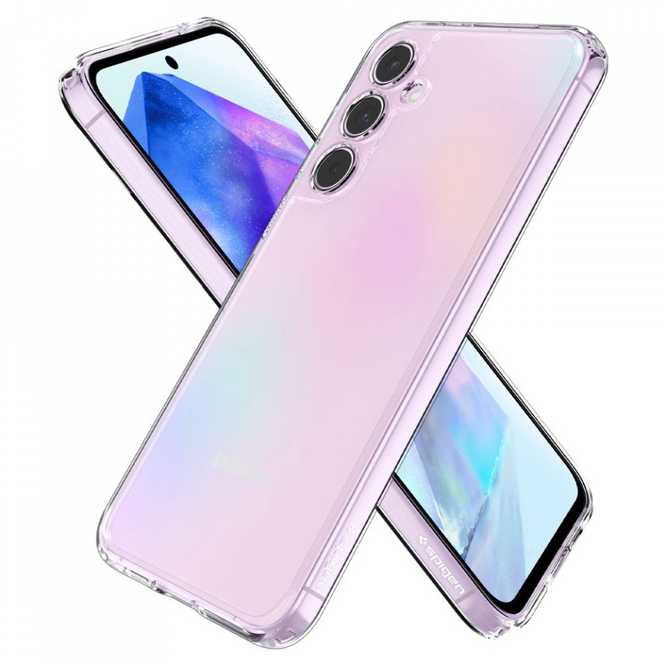 Husa Samsung Galaxy A55 5G, Ultra Hybrid Spigen - Transparenta - 1 | YEO