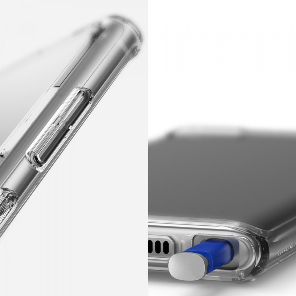 Husa Samsung Galaxy Note 10 Plus Ringke Fusion - Clear - 2 | YEO