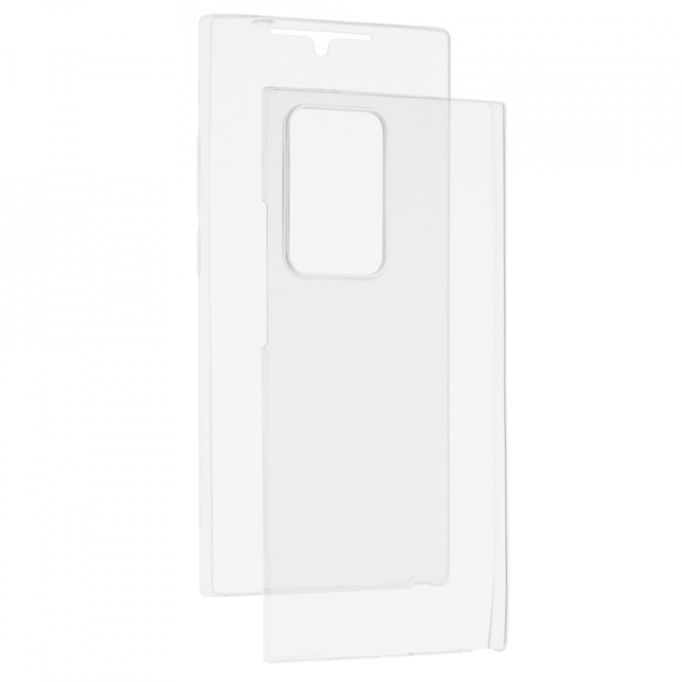 Husa Samsung Galaxy Note 20 Ultra, din silicon TPU slim, Techsuit - Transparent