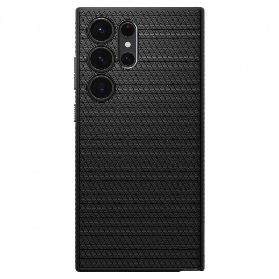 Husa Samsung Galaxy S23 Ultra, Spigen Liquid Air - Matte Black - 1 | YEO