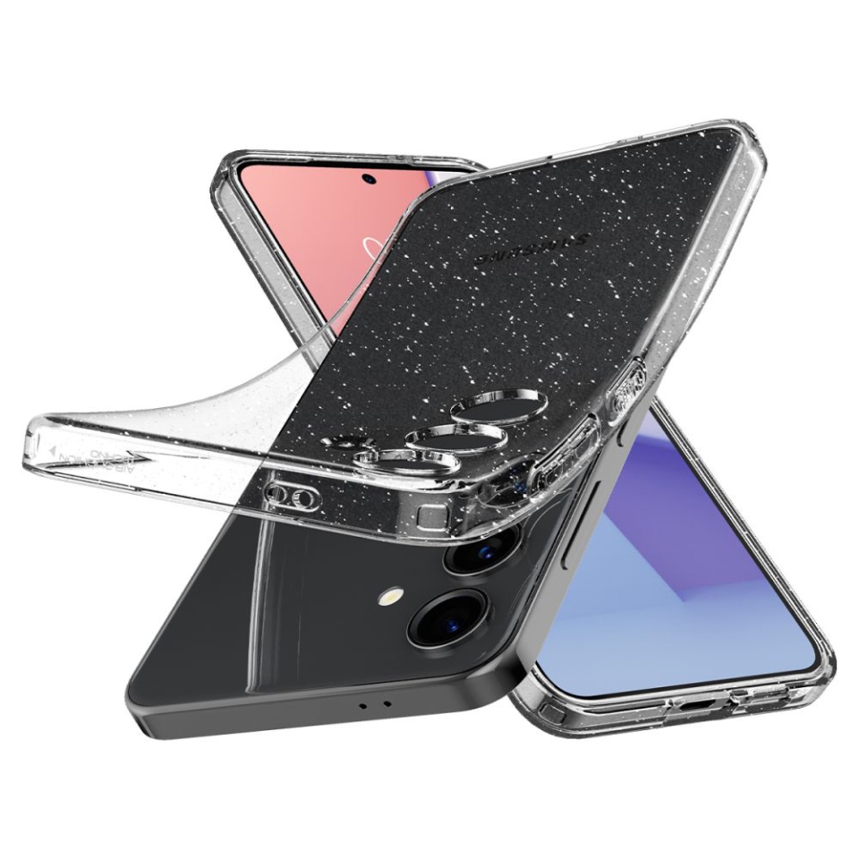 Husa Samsung Galaxy S24 FE, Spigen Liquid Crystal - Transparenta - 3 | YEO