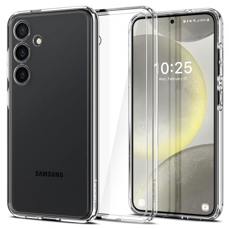 Husa Samsung Galaxy S24, Ultra Hybrid Spigen - Transparenta