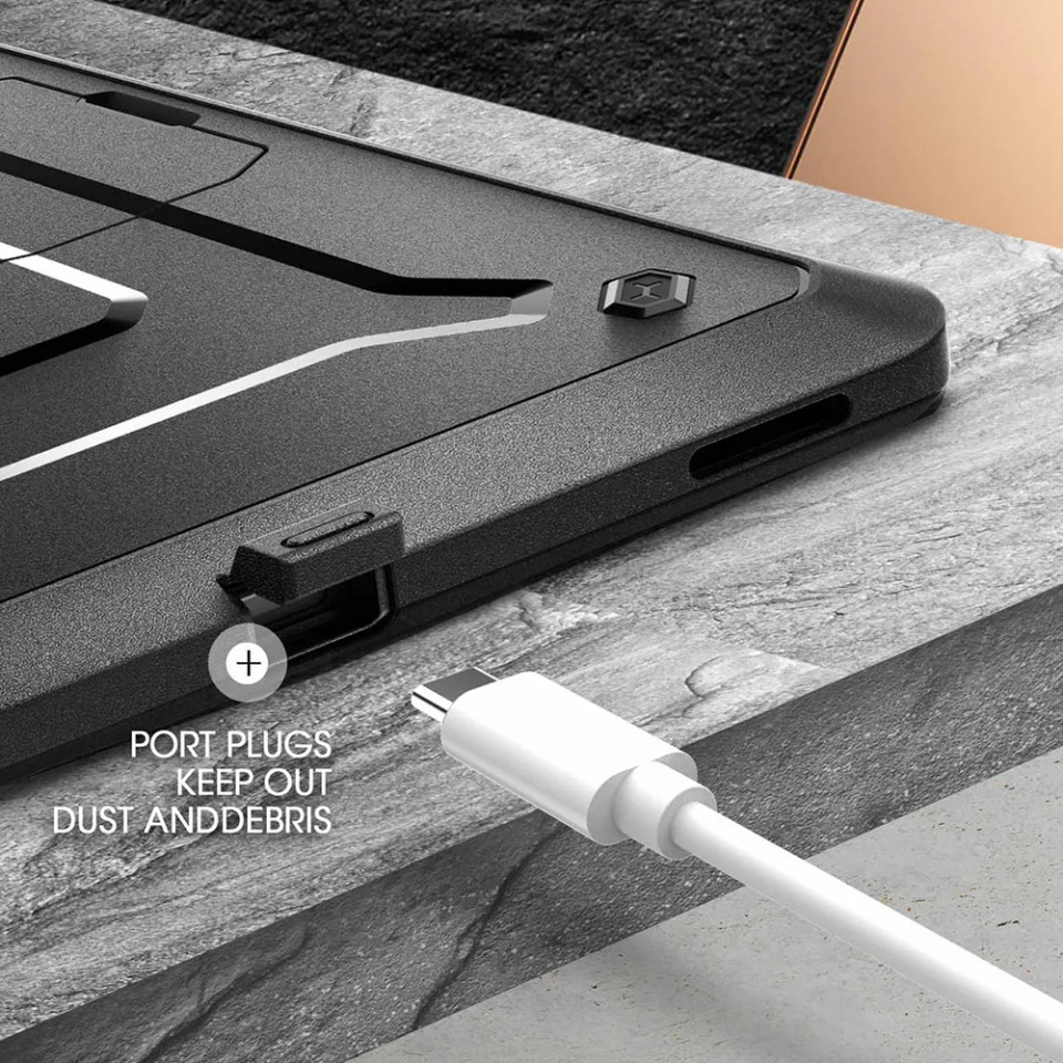 Husa Samsung Galaxy Tab S8 Ultra, Supcase Unicorn Beetle Pro - Negru - 3 | YEO