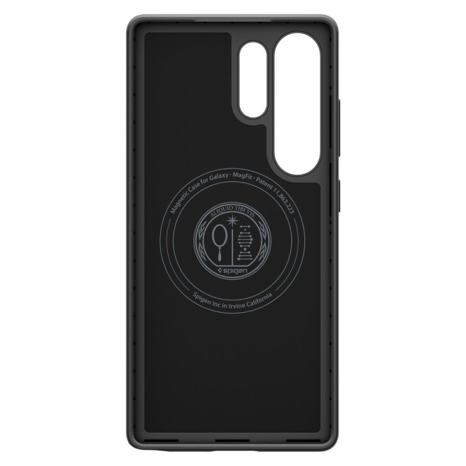 Husa slim Samsung Galaxy S25 Ultra, Spigen Thin Fit - Negru - 3 | YEO