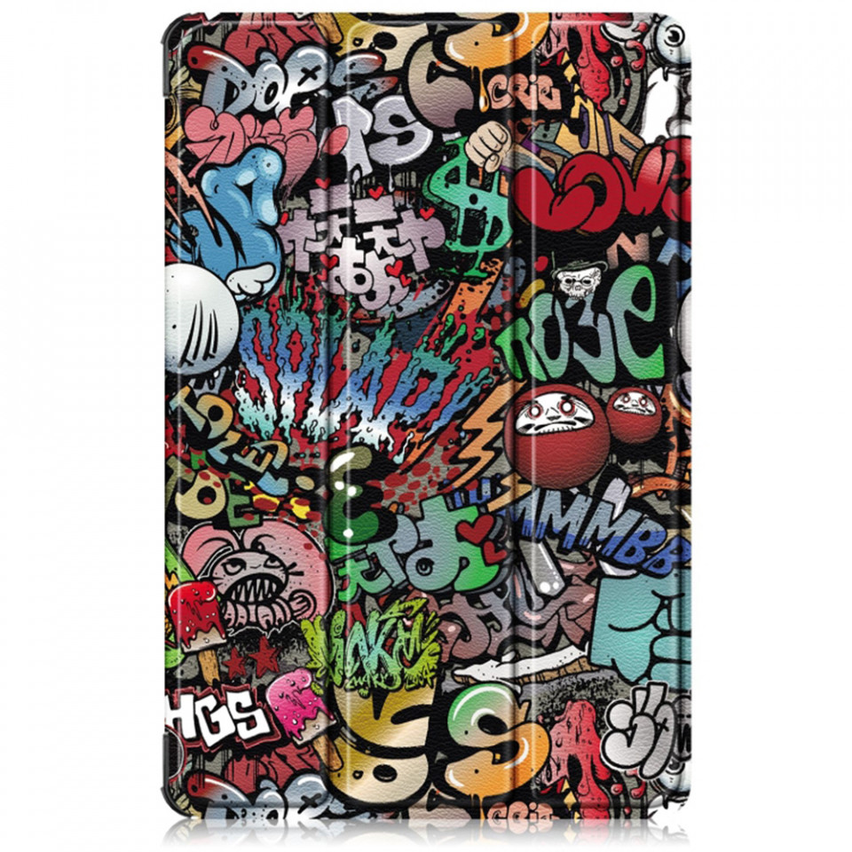 Husa tableta pentru Honor Pad 9 cu suport Multi-Unghi și functie Sleep/Wake , SKYDDAR FoldVision Colour - Urban vibe - 2 | YEO