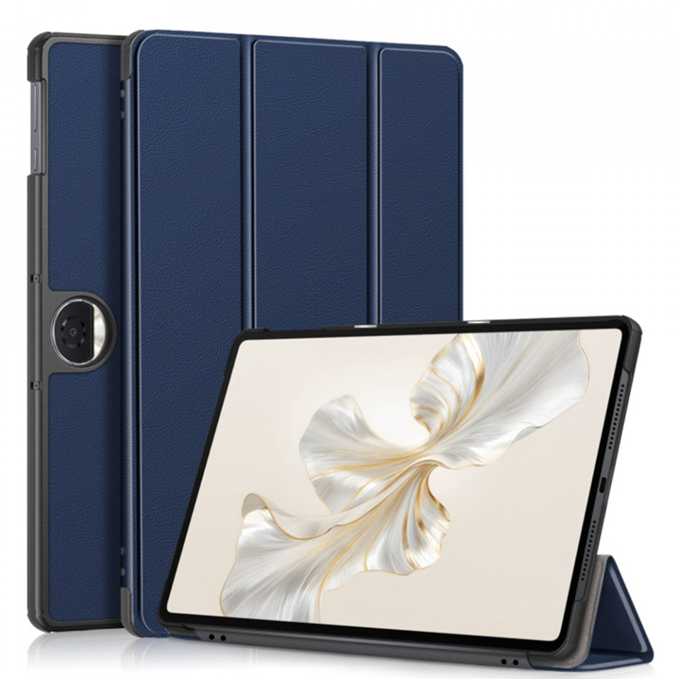 Husa tableta pentru Honor Pad 9 cu suport Multi-Unghi și functie Sleep/Wake , SKYDDAR FoldVision - Albastru