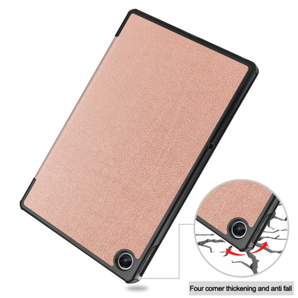 Husa tableta pentru Lenovo Tab M10 3rd Gen (TB328FU/TB328XU) cu suport Multi-Unghi și functie Sleep/Wake , SKYDDAR FoldVision - Roz - 1 | YEO