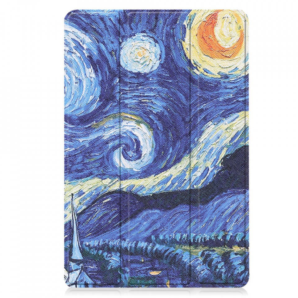Husa tableta pentru Lenovo Tab M10 3rd Gen (TB328FU/TB328XU) cu suport Multi-Unghi și functie Sleep/Wake , SKYDDAR FoldVision Colour - Starry night - 2 | YEO