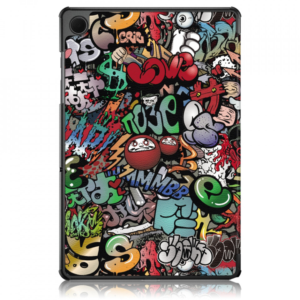 Husa tableta pentru Samsung Galaxy Tab A9 Plus cu suport Multi-Unghi și functie Sleep/Wake , SKYDDAR FoldVision Colour - Urban vibe - 1 | YEO