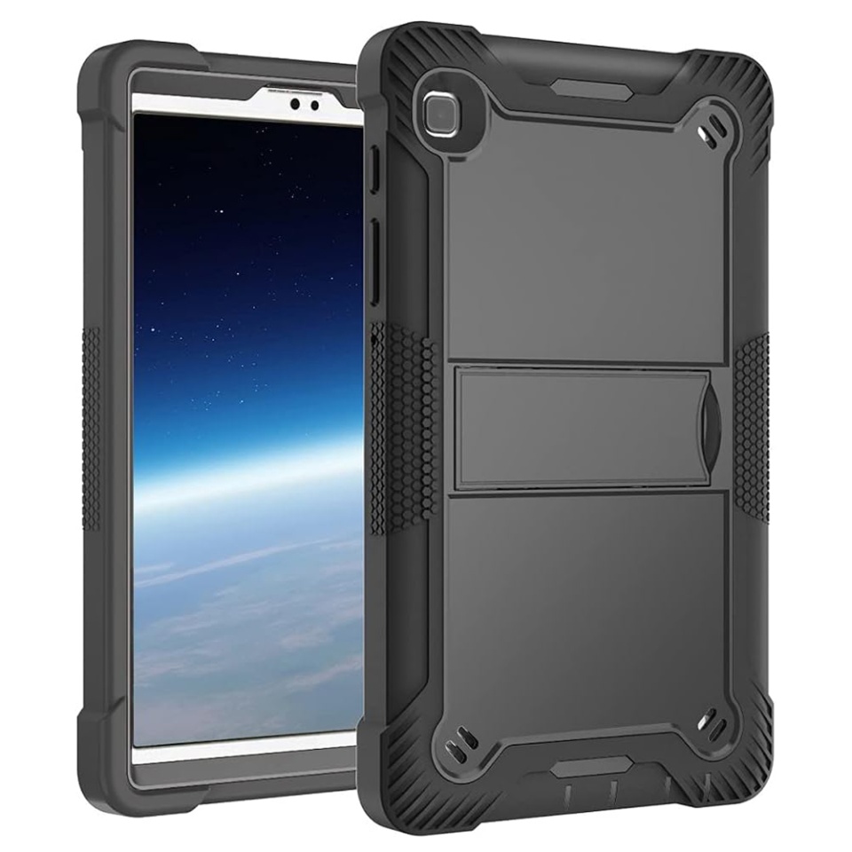 Husa tableta Samsung Galaxy Tab A7 10.4 (2020 / 2022), Ideala pentru Utilizare Zilnica, Antisoc si Anti-zgarieturi, SKDR TabArmor - Negru