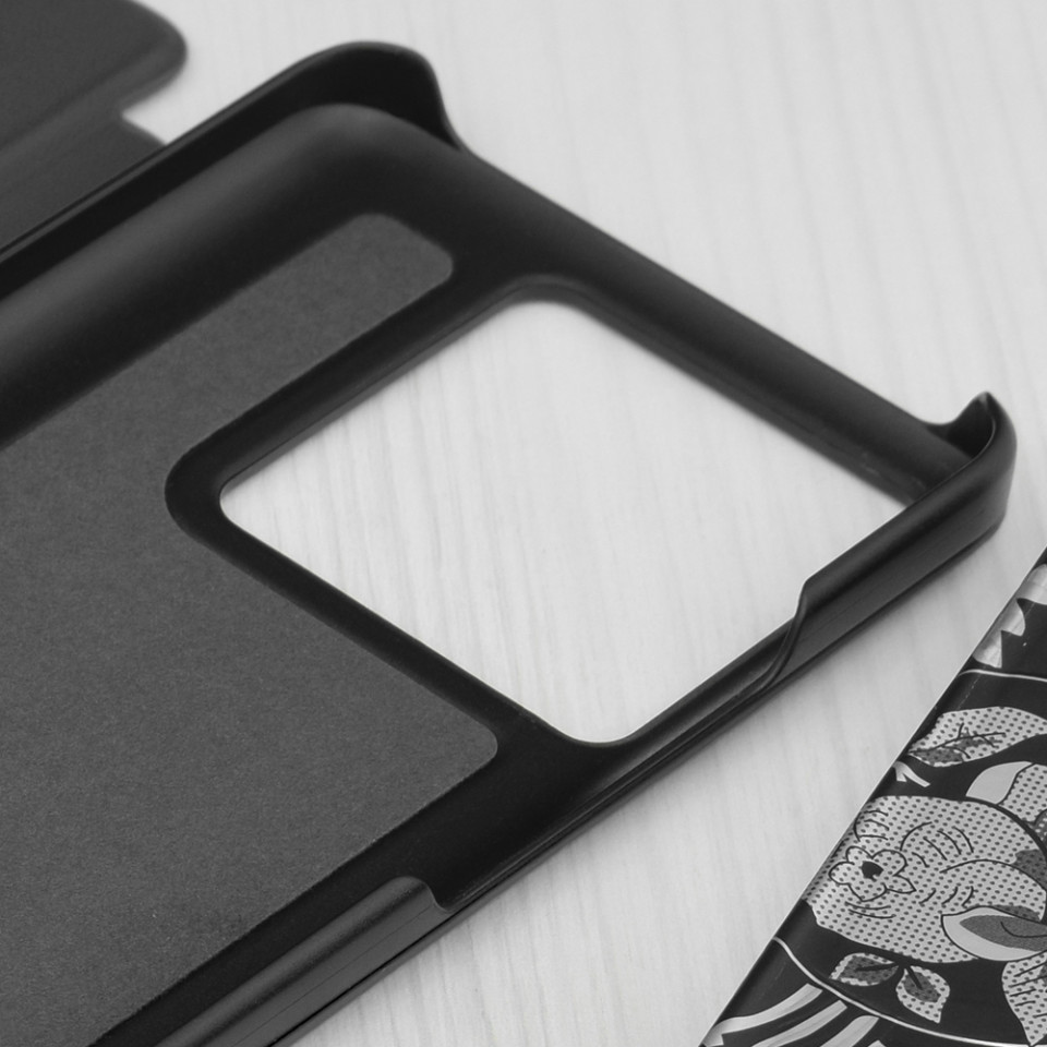 Husa Xiaomi 13T / 13T Pro tip carte, Techsuit eFold - Negru - 3 | YEO