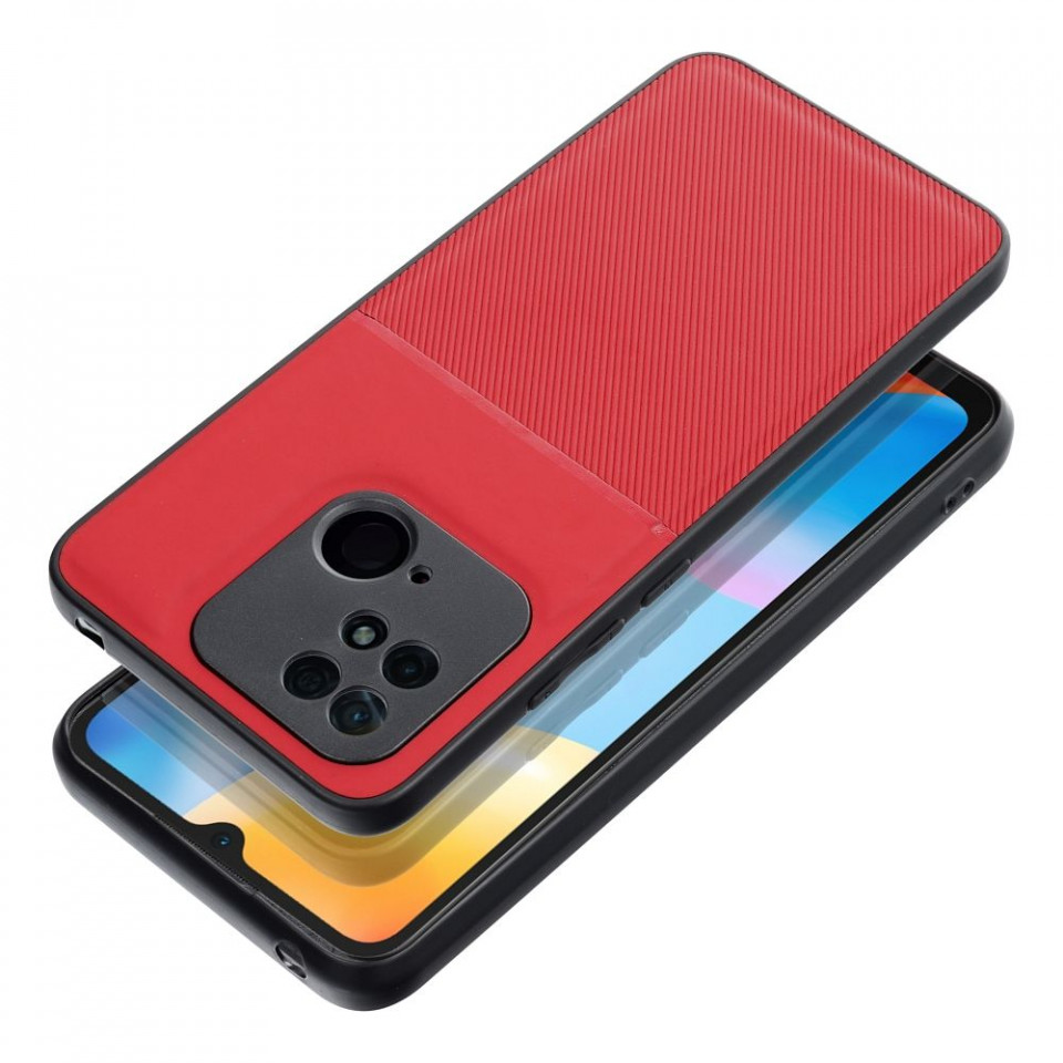 Husa Xiaomi Redmi 10C din silicon TPU, Skyddar NOBLE - Rosu - 2 | YEO