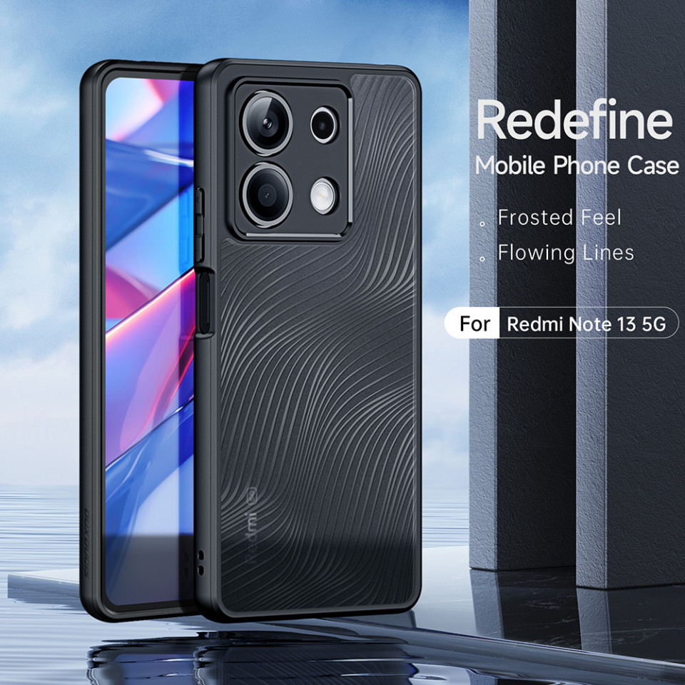 Husa Xiaomi Redmi Note 13 5G, Dux Ducis Aimo Series - Negru - 2 | YEO