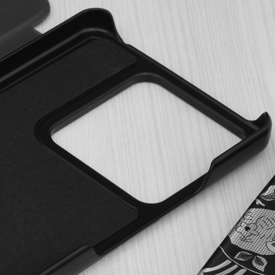 Husa Xiaomi Redmi Note 13 5G tip carte, Techsuit eFold - Negru - 2 | YEO