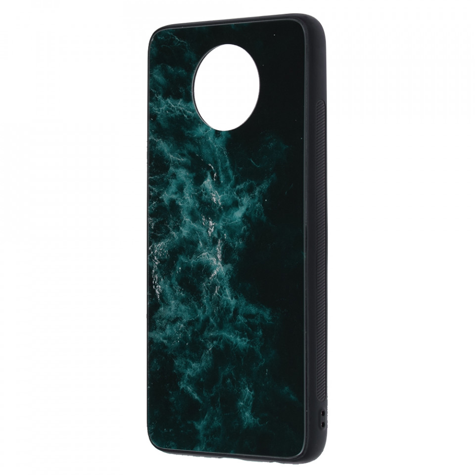 Husa Xiaomi Redmi Note 9T cu sticla securizata, Techsuit Glaze - Blue Nebula - 1 | YEO