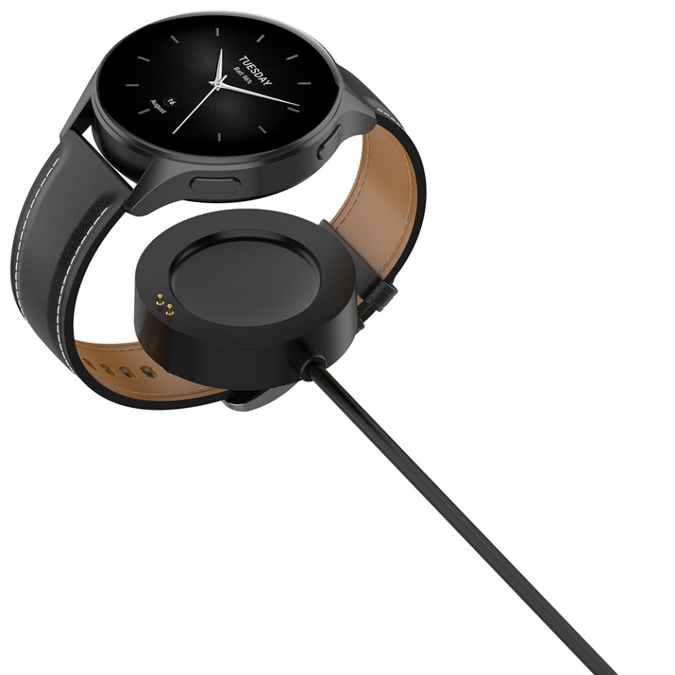 Incarcator pentru Xiaomi Watch H1/2 Pro/S2, USB, 5W - Techsuit (TXC5) - Black - 1 | YEO