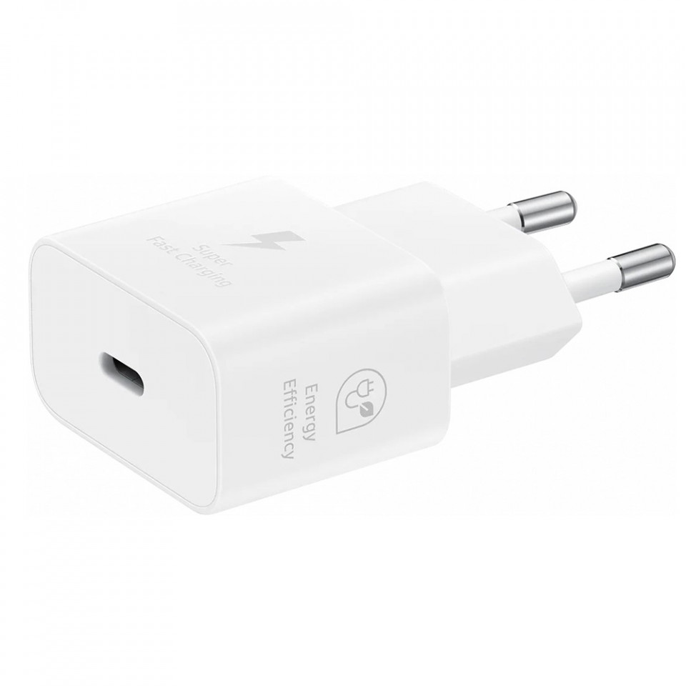 Incarcator priza USB-C, 25W + Cablu Type-C - Samsung (EP-T2510XWEGEU) - White (Blister Packing) - 3 | YEO