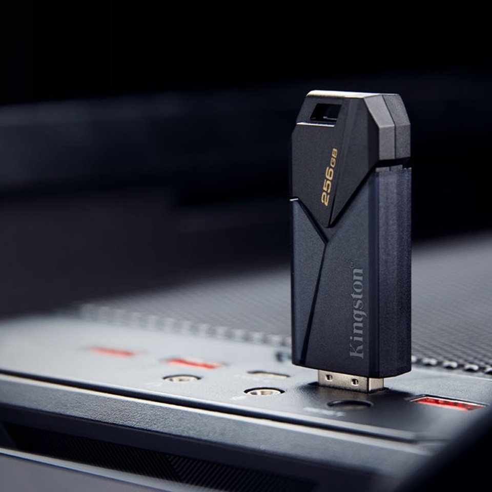 Memorie USB Kingston Exodia Onyx, 256GB, USB 3.0, Negru - 2 | YEO
