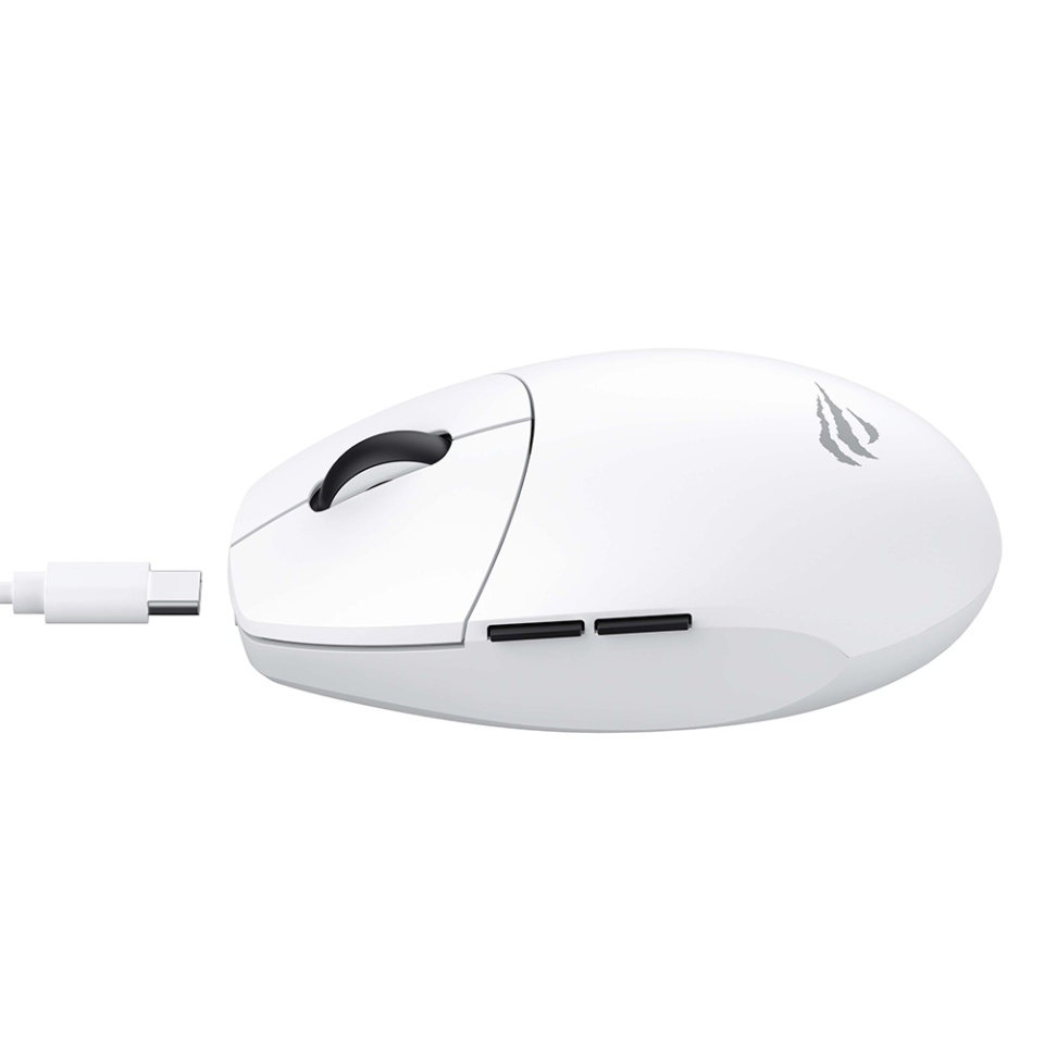 Mouse Gaming Wireless 2.4GHz, DPI 7400, Baterie 500mAh, Havit MS1039W, Alb - 3 | YEO