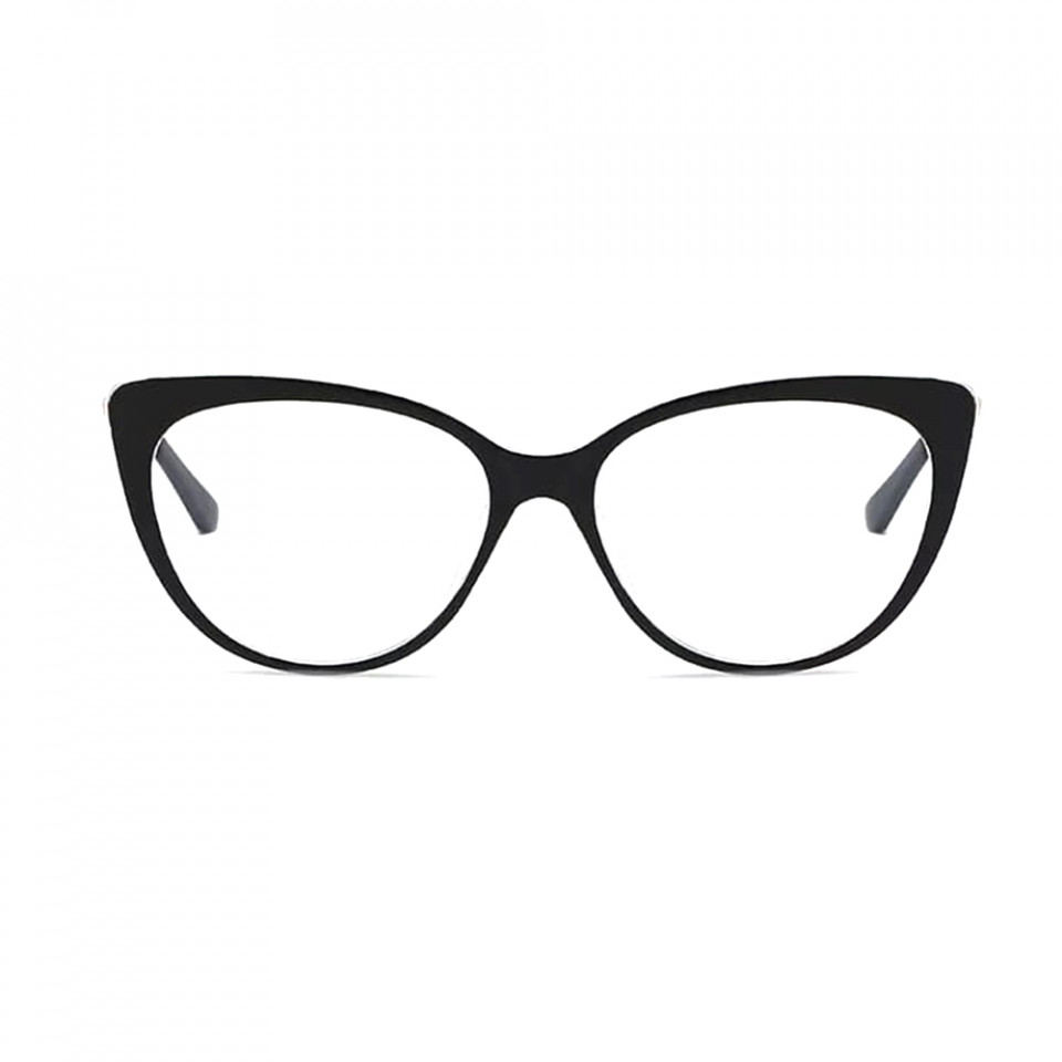 Ochelari calculator dama protectie lumina albastra, Techsuit (F5018-C72) - Dark Black - 1 | YEO