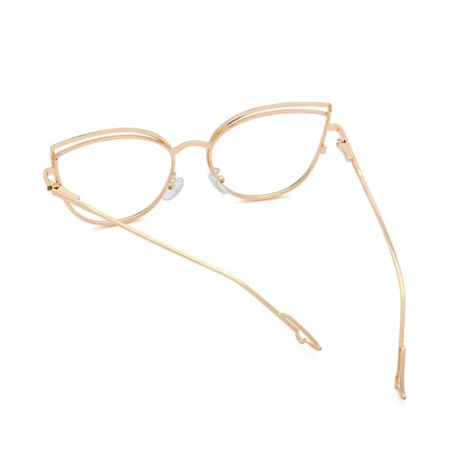 Ochelari calculator dama protectie lumina albastra, Techsuit (F95597-C6) - White - 3 | YEO