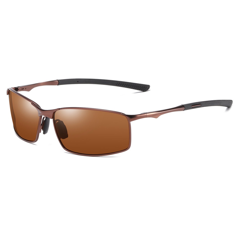 Ochelari de soare barbati, Polarizati, Skyddar 559, Negru;maro