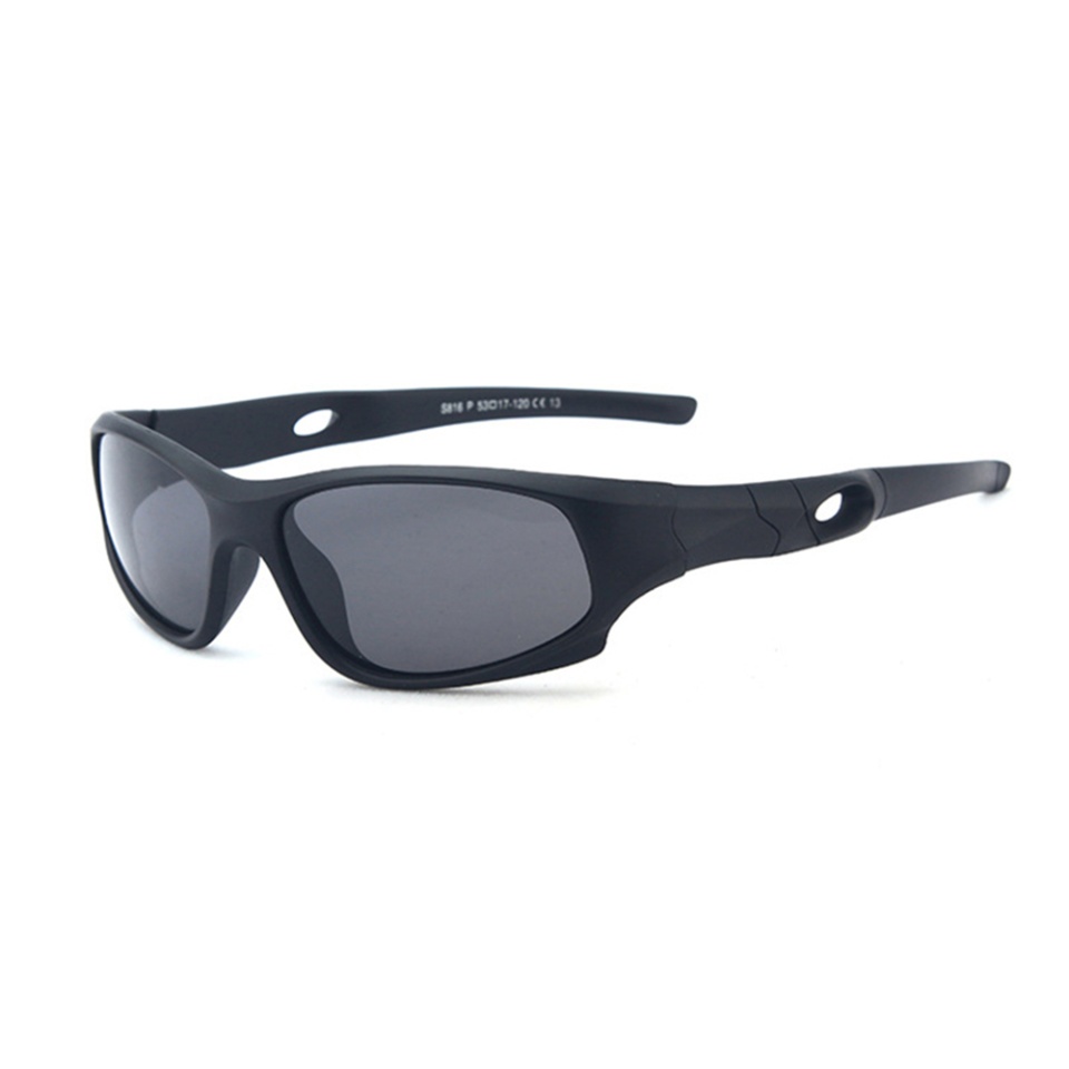 Ochelari de soare copii 3-8 Ani, Protectie UV, Polarizati, Skyddar Kido 816 - Negru