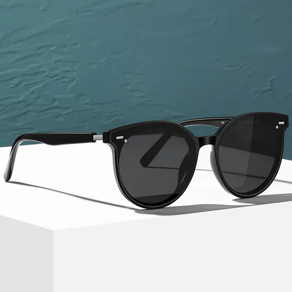 Ochelari de soare Unisex cu protectie UV (ZC105-C01), Techsuit - Negru - 1 | YEO