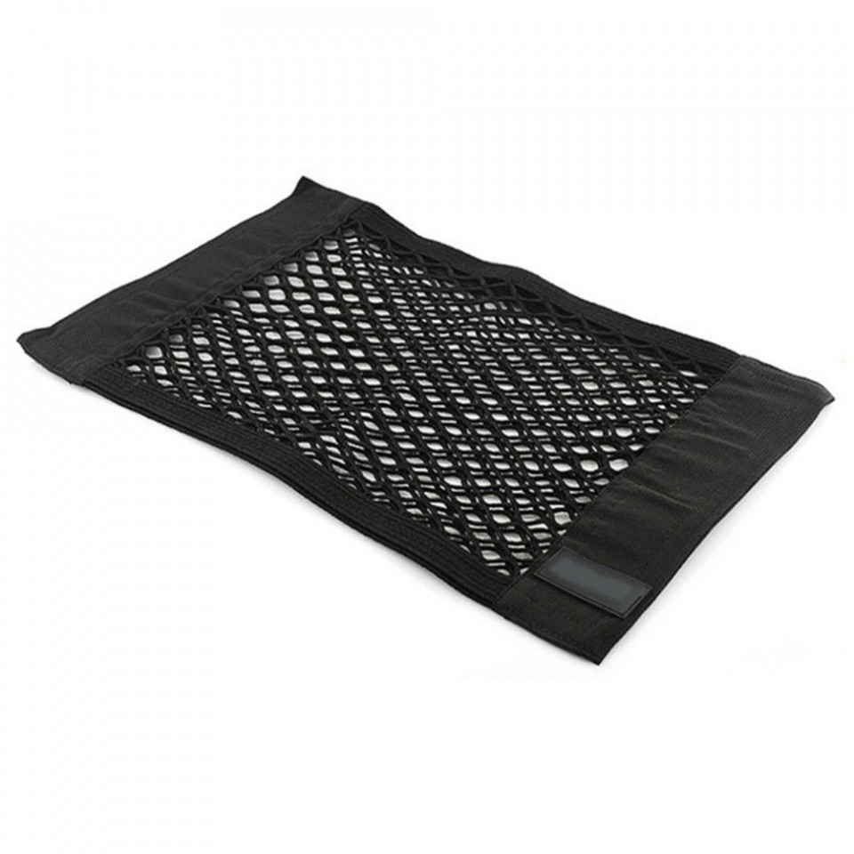 Organizator auto protbagaj cu arici, plasa, dimensiune (L50x25cm), universal, Skyddar Auto - Negru - 2 | YEO