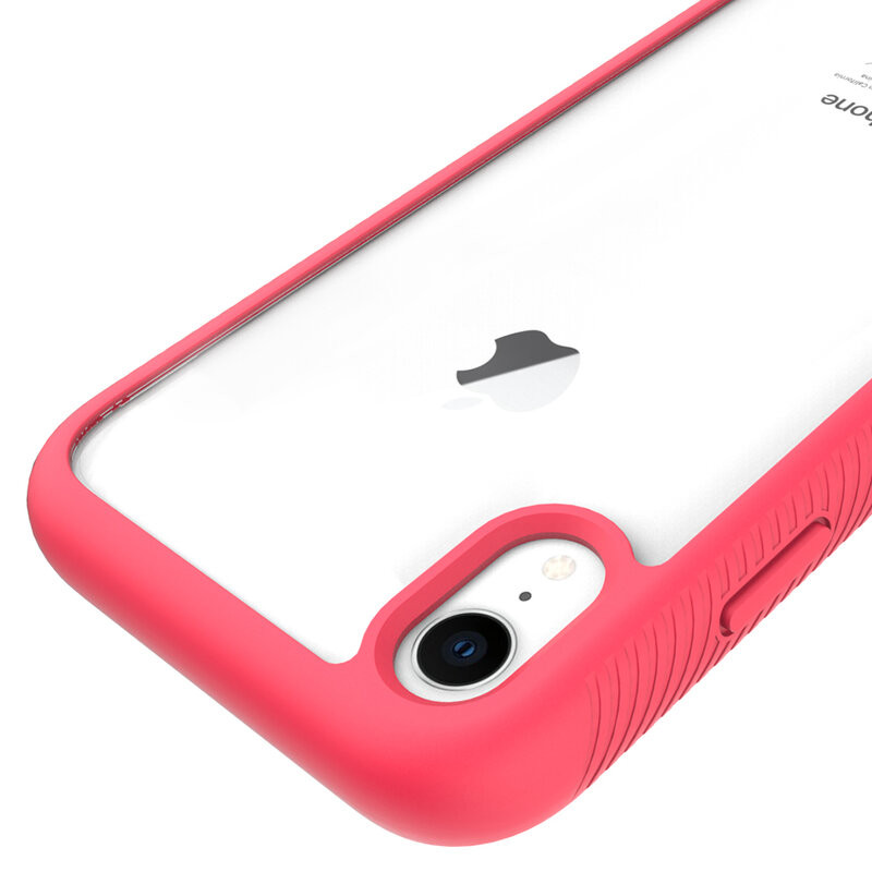 [Pachet 360°] Husa + Folie iPhone 8 Plus + Folie, Techsuit Defense360 - Negru - 3 | YEO