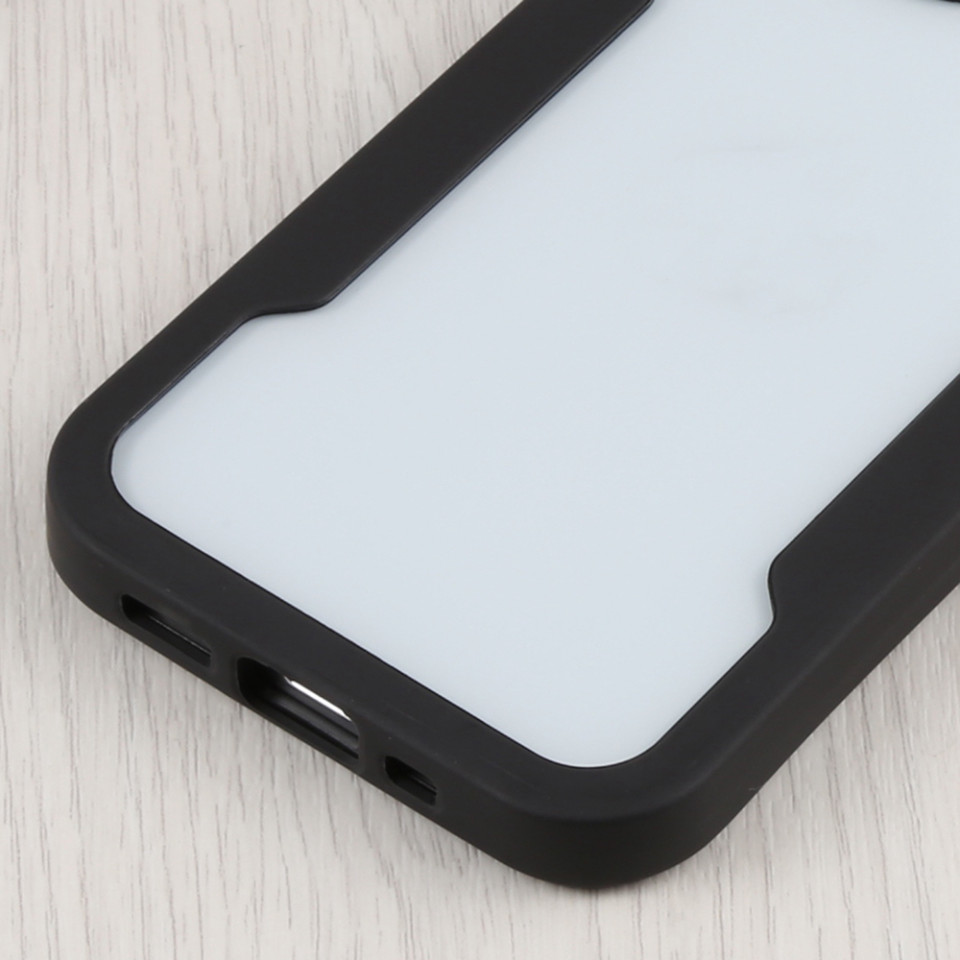 [Pachet 360°] Husa + Folie pentru iPhone 14, SKDR ColorShield 360° - Negru - 5