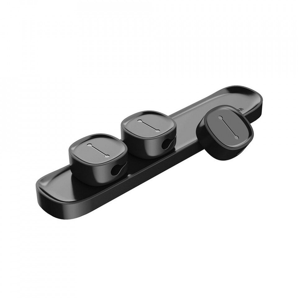 Peas Cable Clip - Black - 2 | YEO