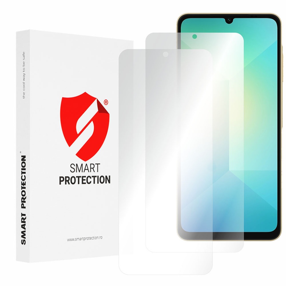 [SET 2x] Folie de protectie Samsung Galaxy A06, Premium Classic, Smart Protection, Transparent