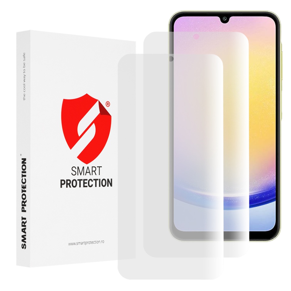 [SET 2x] Folie de protectie Samsung Galaxy A26 5G, Premium Classic, Smart Protection, Transparent