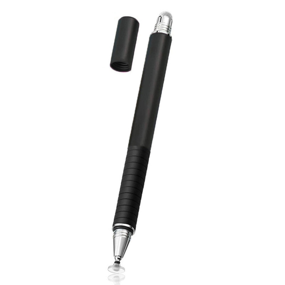 Stylus Pen Universal pentru Telefon, tableta iPad, Android, Windows, Varf Cupru, Magnetic, USB-C, (JC02) - Negru
