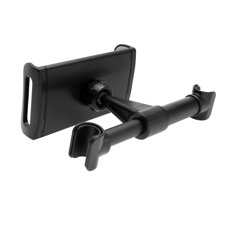 Suport Auto Tetiera pentru Tableta si Telefon, Dimensiune 7 - 13 inch, Fixed FIXTAB-PAS-BK - Negru - 1 | YEO