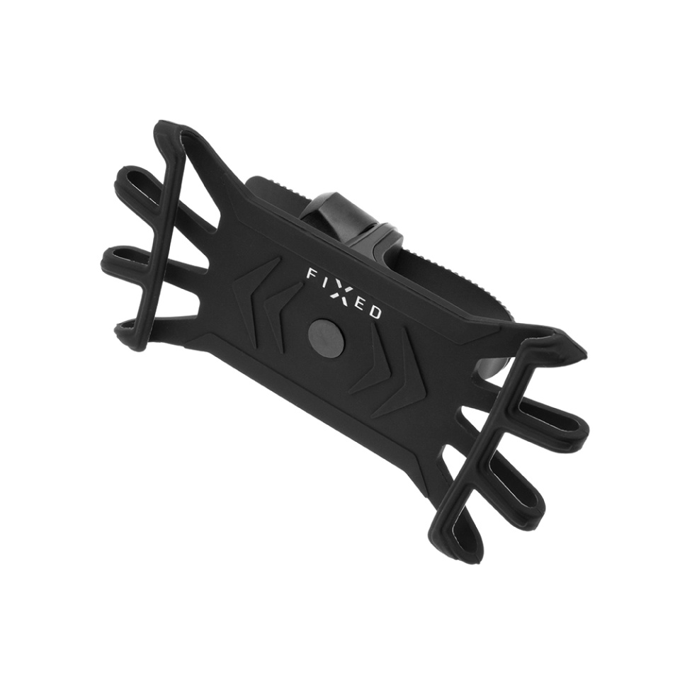 Suport de Telefon pentru Bicicleta si Motocicleta, Silicon Flexibil, Rotatie 360°, Fixed FIXBI-BK - Negru - 3 | YEO